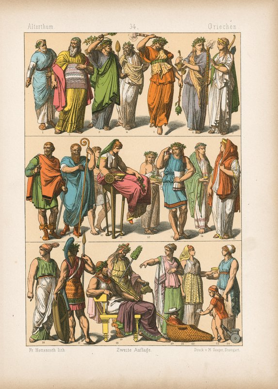 Kostüm. by German School