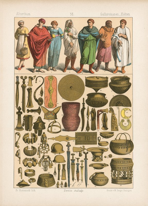 Kostüm. by German School