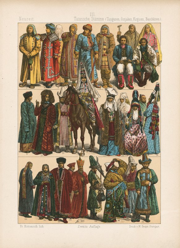 Kostüm. by German School