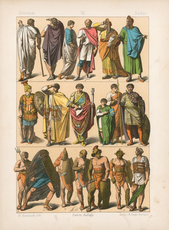 Kostüm. by German School