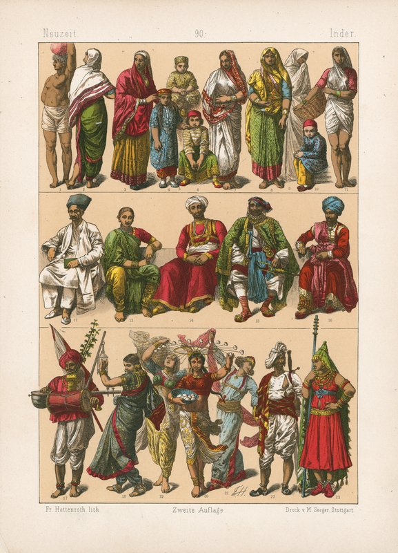 Kostüm. by German School