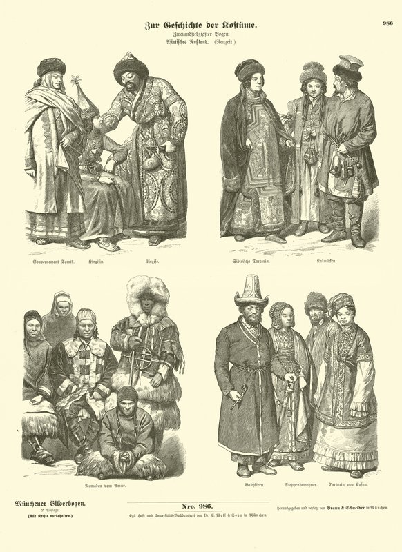 Rus Uzak Doğu Kostümleri by German School