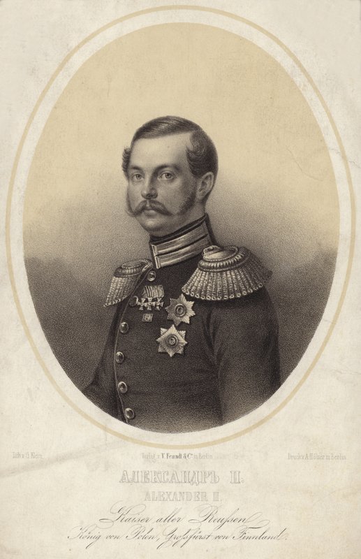 Rusya Çarı II. Aleksandr by German School