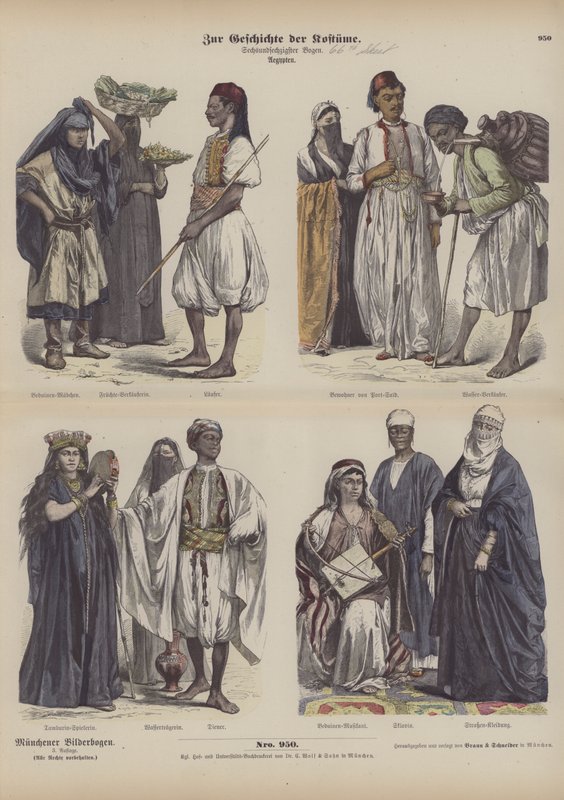 Mısır kostümleri by German School