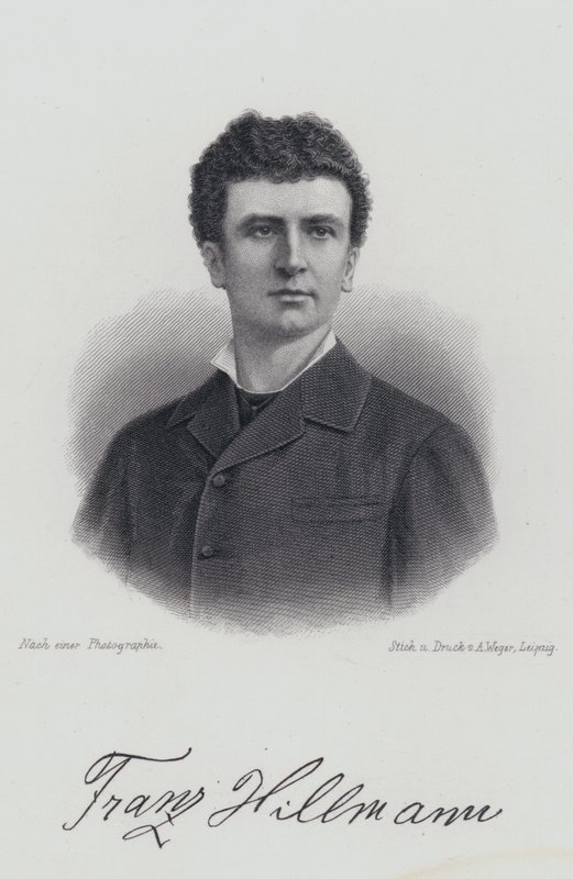 Franz Hillmann (gravür) by German School