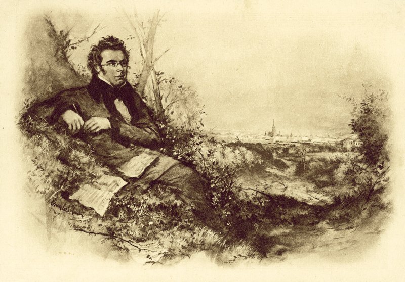 Franz Schubert by German School