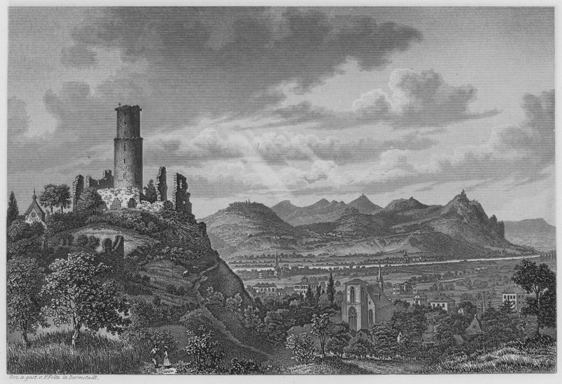 Godesberg (gravür) by German School