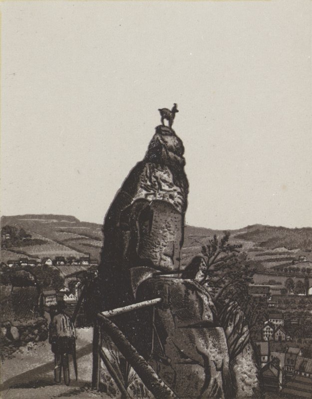 Hirschensprung (lito) by German School