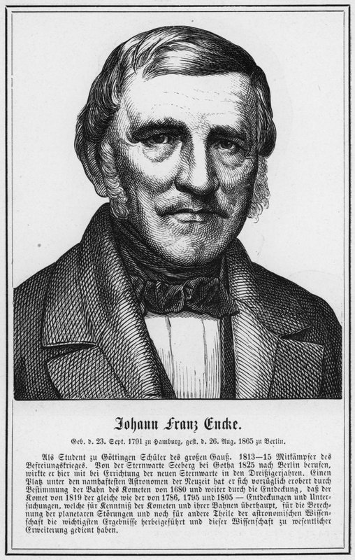 Johann Franz Encke (gravür) by German School
