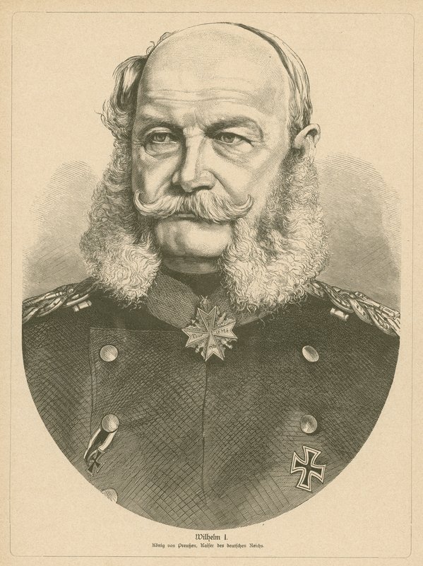 Almanya Kaiser Wilhelm I by German School