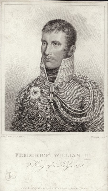 Prusya Kralı III. Frederick William by German School
