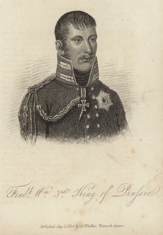 Prusya Kralı III. Frederick William by German School