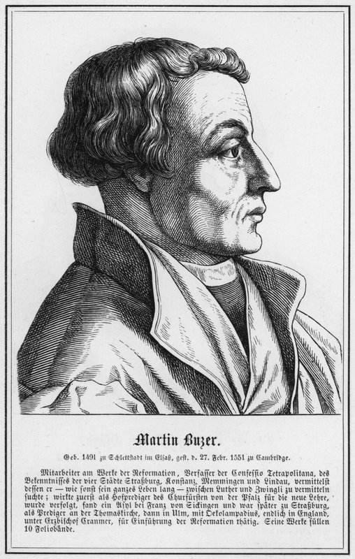 Martin Buzer (gravür) by German School