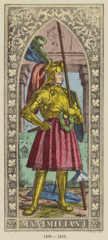 Maximilian I by German School