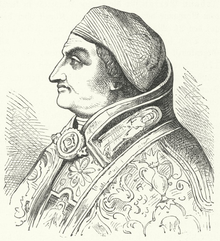 Papa Pius II (gravür) by German School