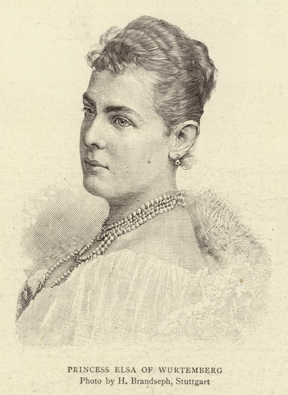 Würtemberg Prensesi Elsa by German School