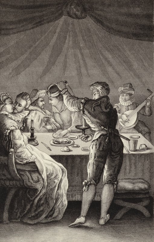 Shrovetide kutlamaları by German School