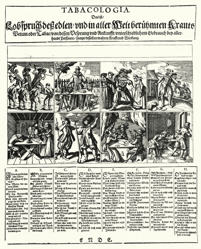 Tütün (gravür) by German School