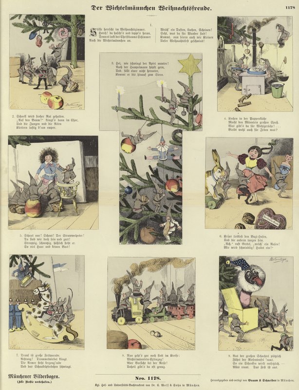 Elfler Noel Sevinci by German School