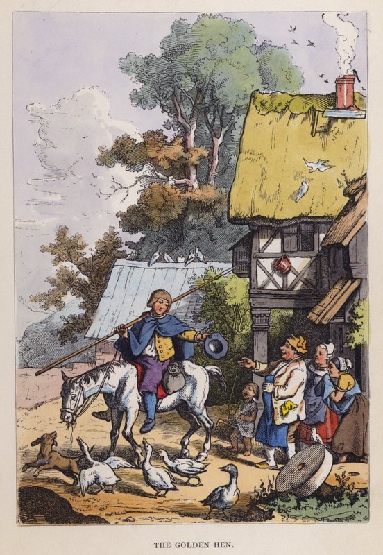 Altın Tavuk (renkli taş) by German School