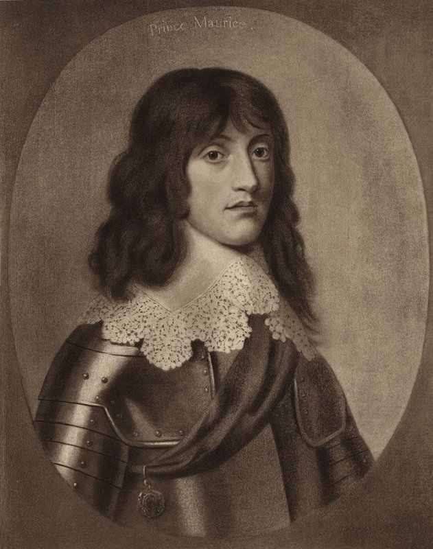 Maurice, Prens Palatine by Gerrit van Honthorst
