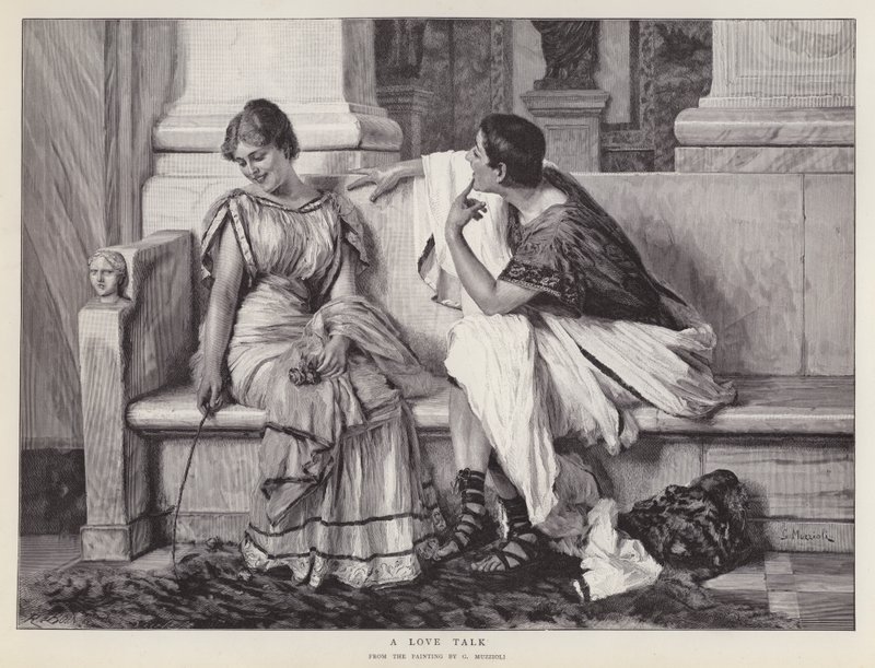 Bir Aşk Konuşması (lito) by Giovanni Muzzioli