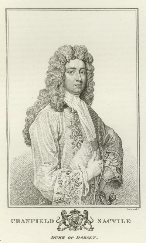 Cranfield Sacvile, Dorset Dükü by Godfrey Kneller