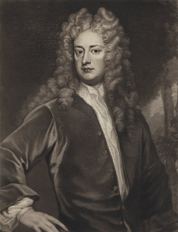 Joseph Addison (taş) by Godfrey (after) Kneller
