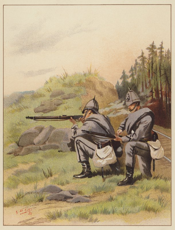 20. Middlesex (Sanatçılar) Gönüllüleri by Godfrey Douglas Giles