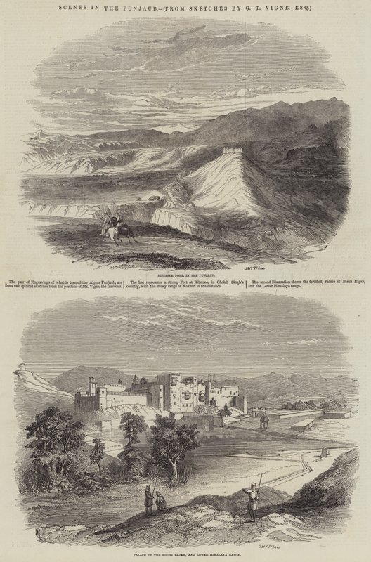 Pencap'taki sahneler by Godfrey Thomas Vigne