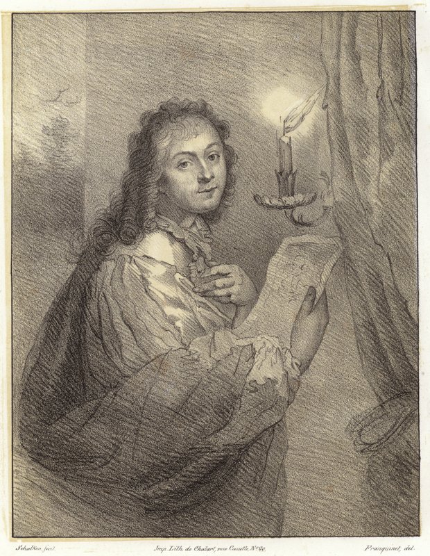 mum olan kadın by Godfried after Schalken or Schalcken