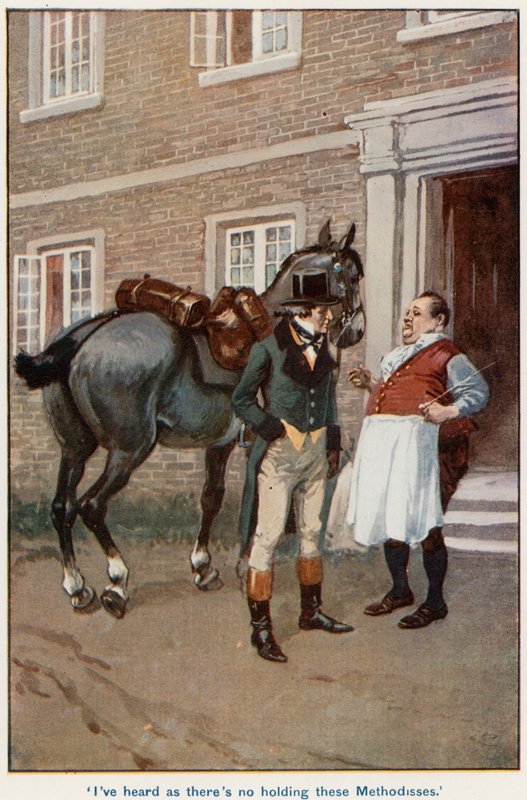 Adam Bede için İllüstrasyon by Gordon Frederick Browne
