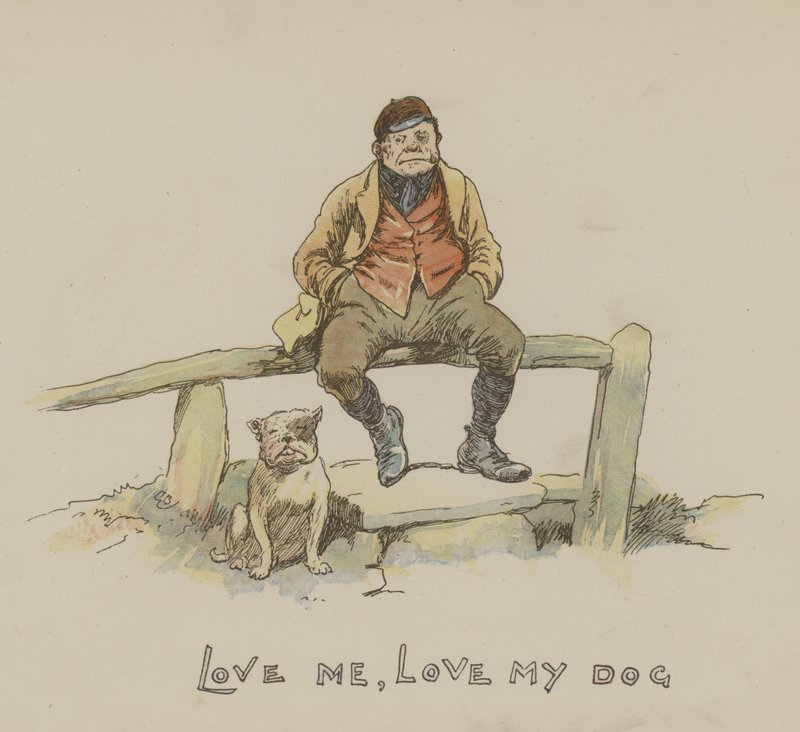 Beni sev köpeğimi sev by Gordon Frederick Browne