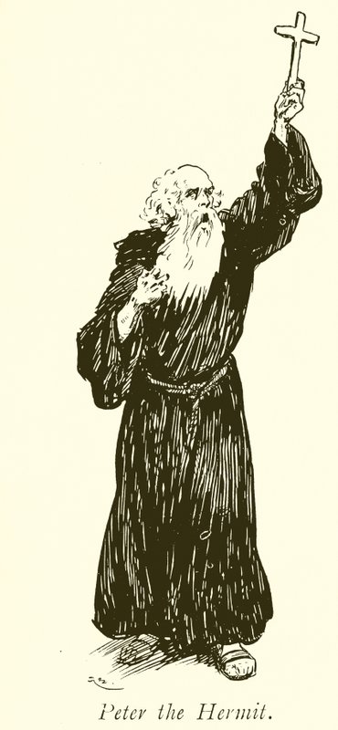 Peter the Hermit  by Gordon Frederick Browne