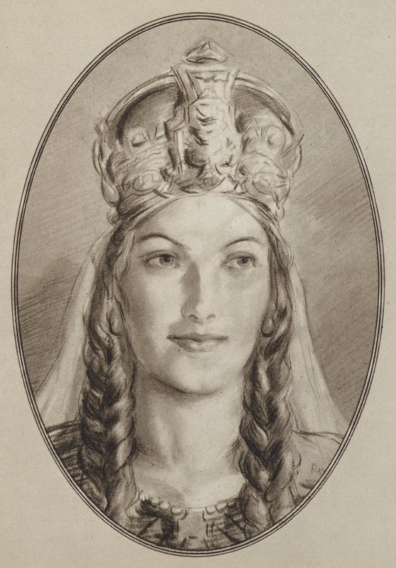 İmparatoriçe Theodora (lito) by Gordon Ross