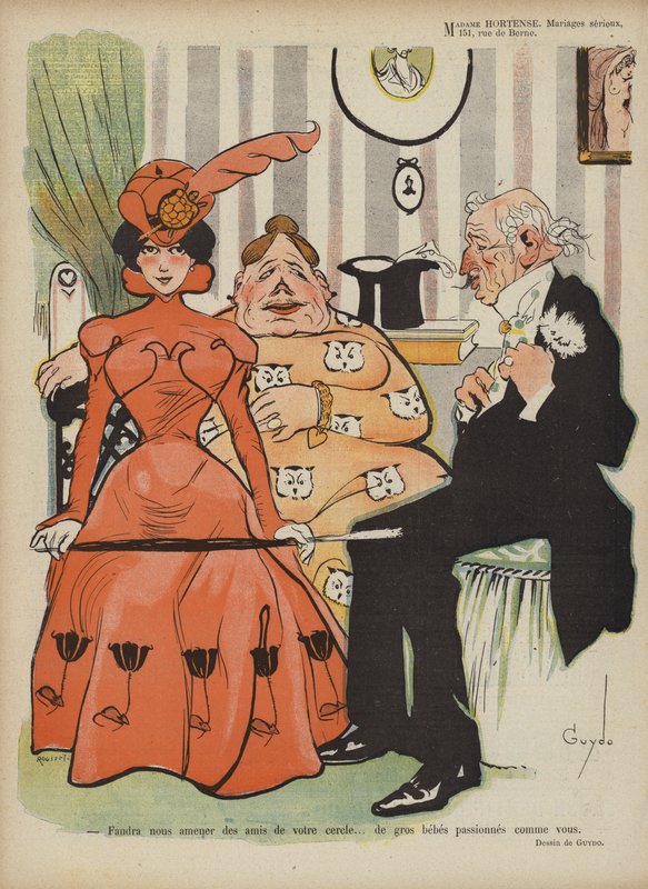 Le Rire için İllüstrasyon by Guillaume Le Barrois dOrgeval