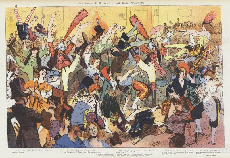 Le Rire için İllüstrasyon by Guillaume Le Barrois dOrgeval