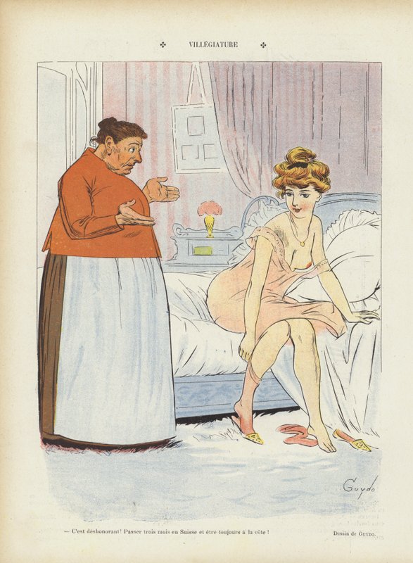 Le Rire için İllüstrasyon by Guillaume Le Barrois dOrgeval