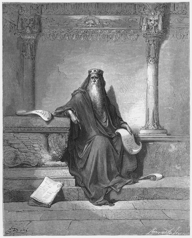Gustave Dore Bible: Death of Athaliah by Gustave Dore