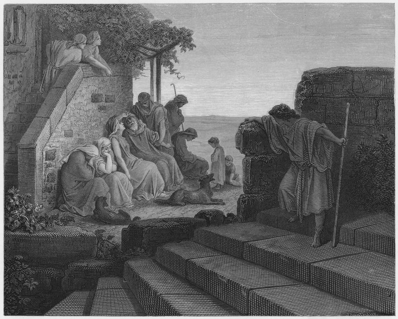 Gustave Dore Bible: The return of the Prodigal Son  by Gustave Dore