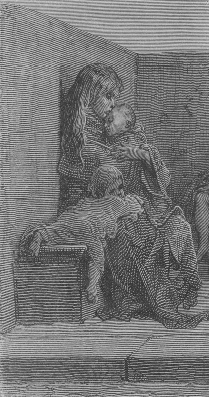 Şemsiye, 1883 ürkiye by Gustave after Dore