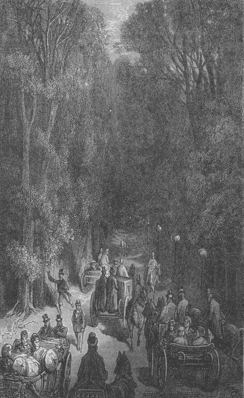 Sokakta Bir Konser by Gustave after Dore