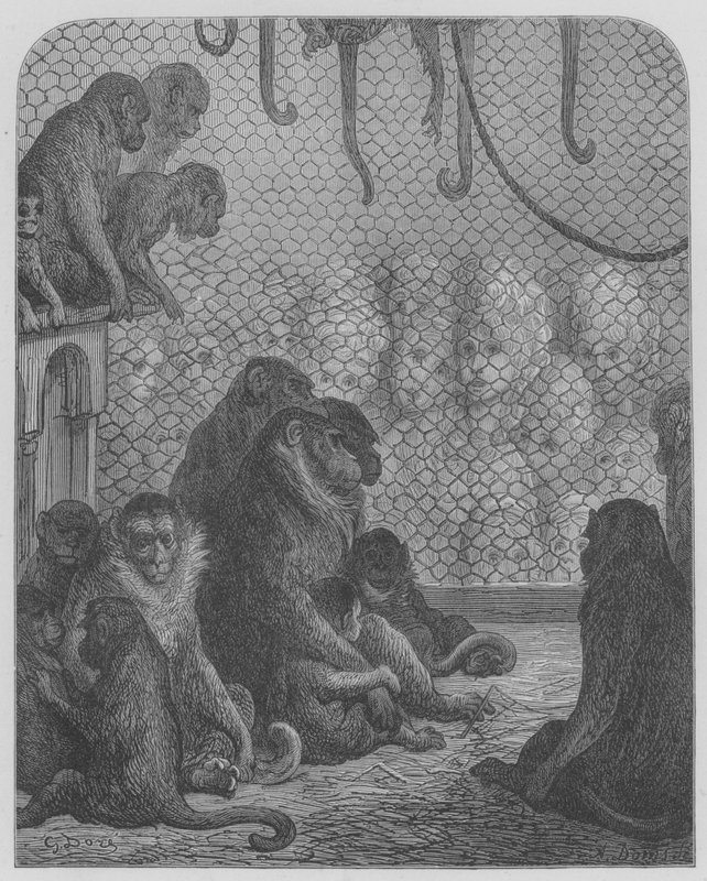 Undir trjánum, Regents Park by Gustave after Dore