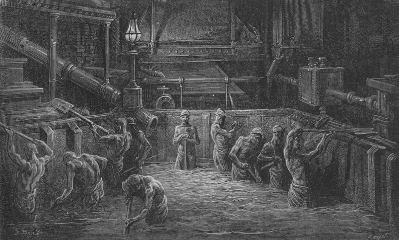 piskoposluk kapısı by Gustave after Dore