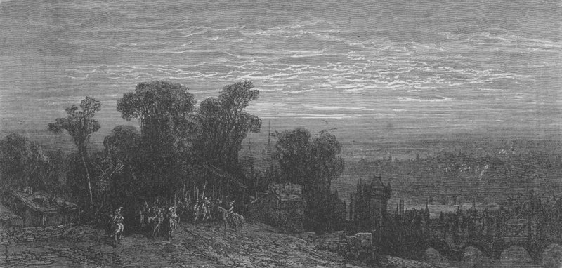İnfanta Margarita, 1860-1 (aşındırma ve kuru nokta) by Gustave after Dore
