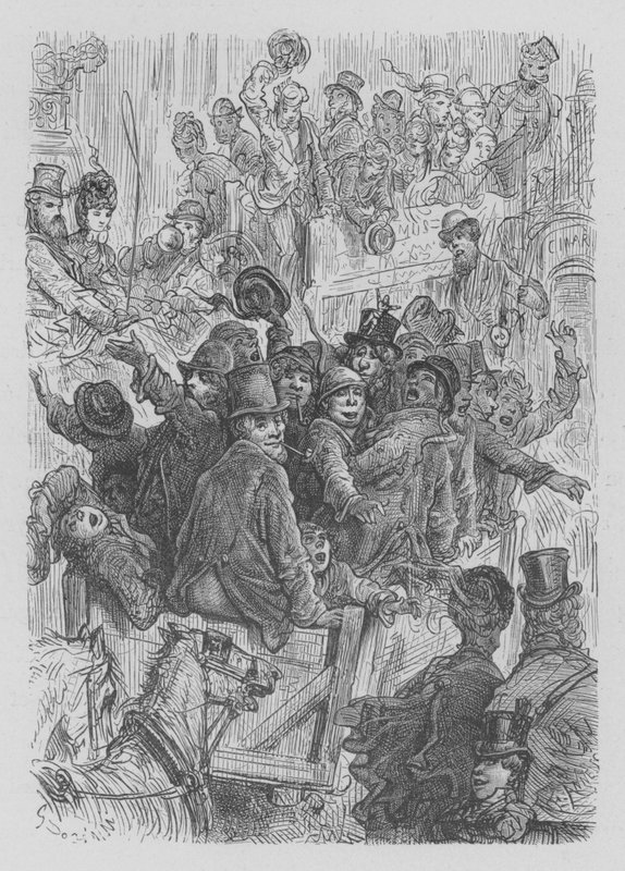 Derby, á veginum by Gustave after Dore