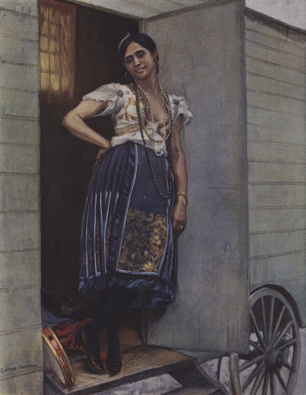 Bohemienne (Çingene) by Gustave Claude Etienne Courtois