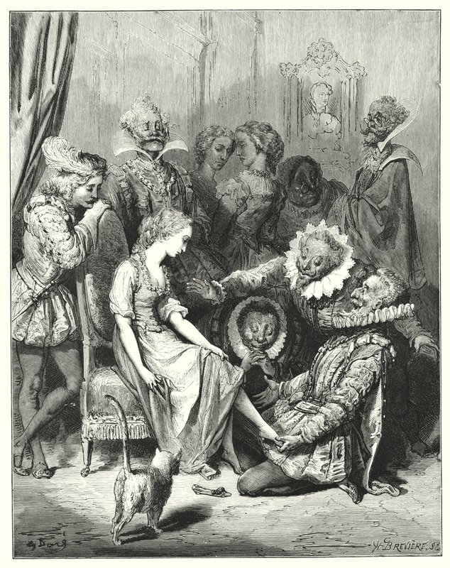 Cendrillon; Külkedisi (gravür) by Gustave Dore