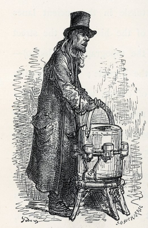 ನಿಂಬೆ ಪಾನಕ ಮಾರಾಟಗಾರ ಟರ್ಕಿ by Gustave Dore
