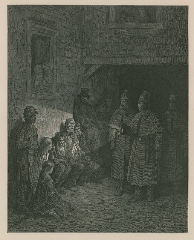 Polisler nöbette by Gustave Dore